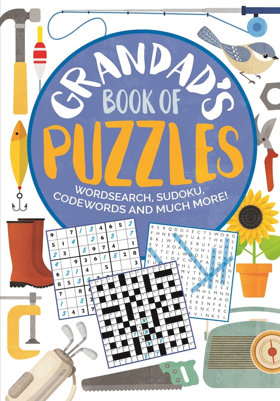 Front cover_Grandad's Book Of Puzzles