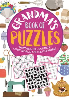 Front cover_Grandma's Book Of Puzzles