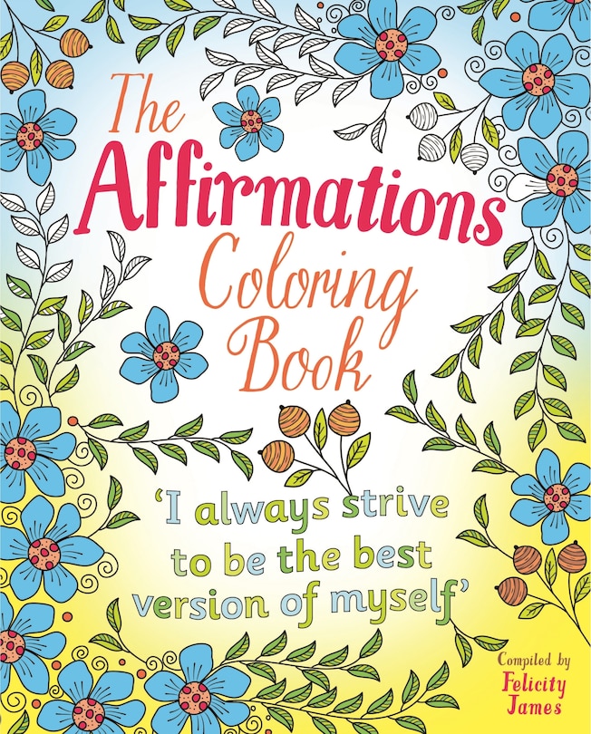 Front cover_The Affirmations Coloring Book