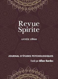 Couverture_Revue Spirite (Année 1860)