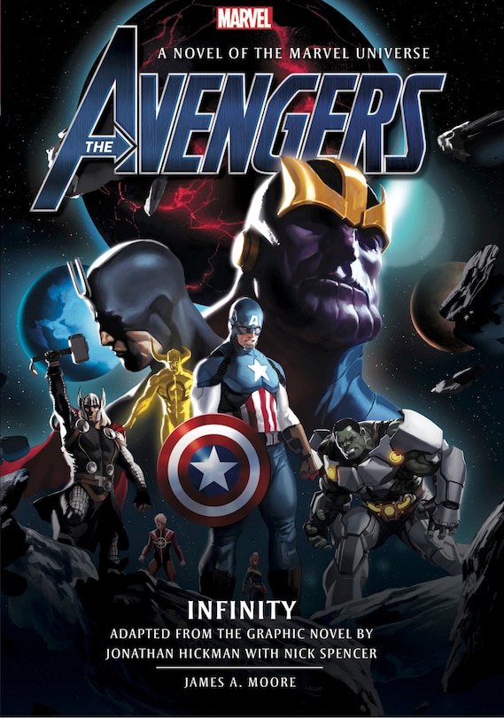 Front cover_Avengers: Infinity Prose Novel