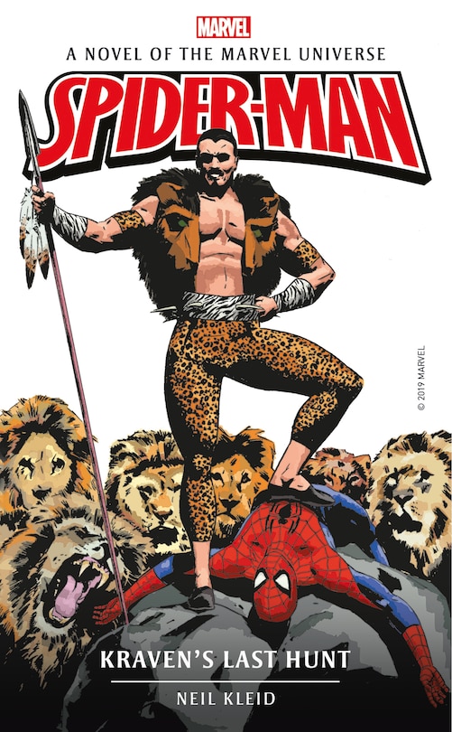Front cover_Marvel Novels - Spider-man: Kraven's Last Hunt