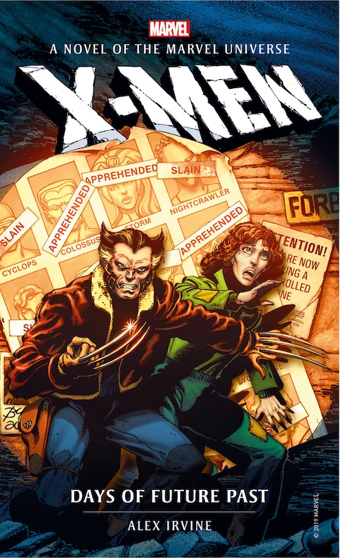 Front cover_Marvel Novels - X-men: Days Of Future Past