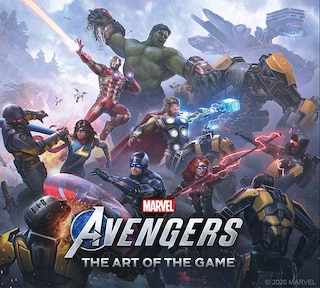 Front cover_Marvel's Avengers  the Art Of The Game