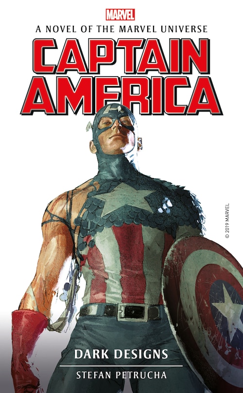 Front cover_Marvel Novels - Captain America: Dark Designs