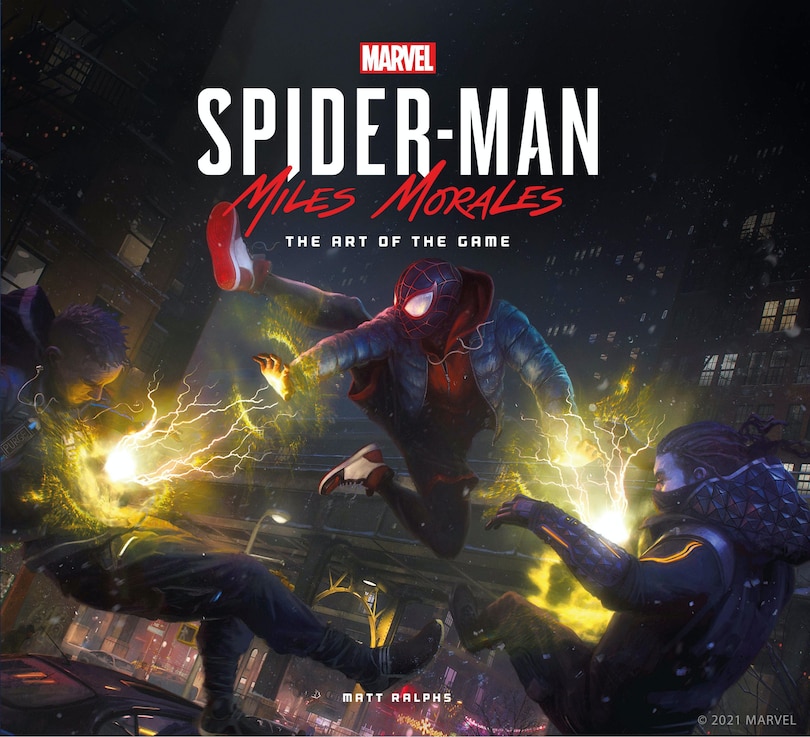 Front cover_Marvel's Spider-man: Miles Morales  The Art Of The Game