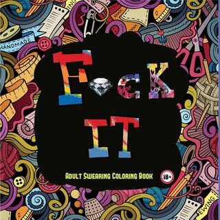 Front cover_Adult Swearing Coloring Book