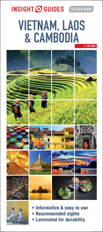 Front cover_Insight Guides Flexi Map Vietnam, Cambodia And Laos