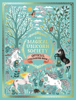 Front cover_The Magical Unicorn Society Official Colouring Book