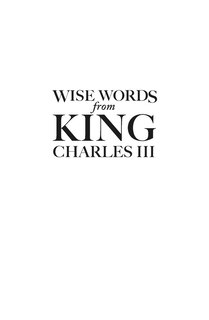 Front cover_Wise Words from King Charles III