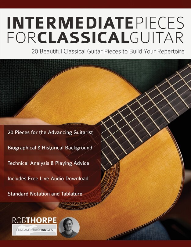Couverture_Intermediate Pieces for Classical Guitar