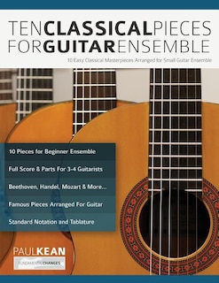 Front cover_10 Classical Pieces for Guitar Ensemble