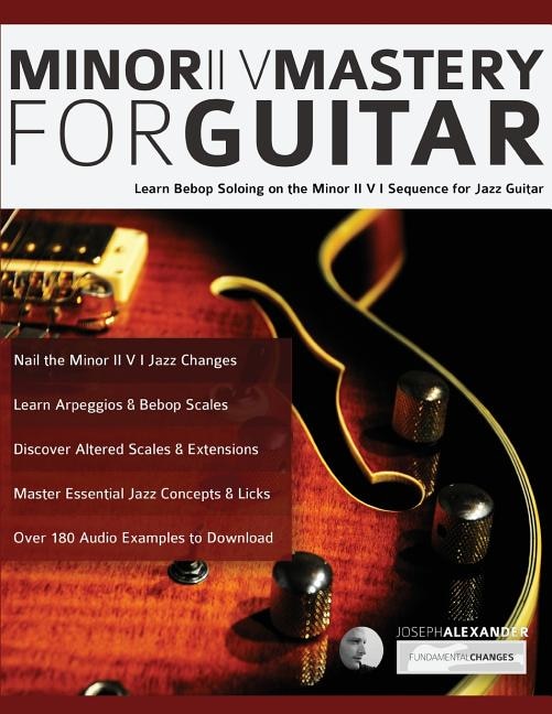 Front cover_Minor ii V Mastery for Jazz Guitar