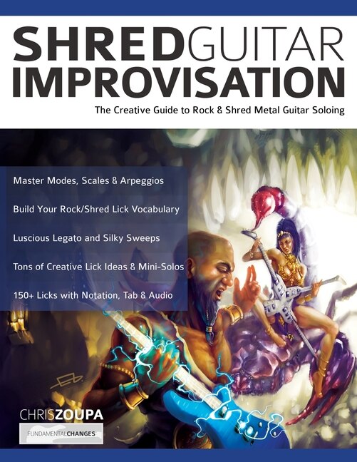 Front cover_Shred Guitar Improvisation