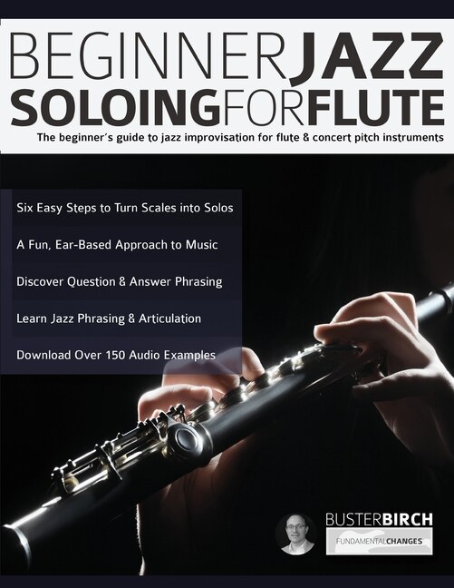 Front cover_Beginner Jazz Soloing for Flute