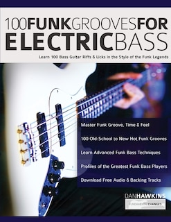 Front cover_100 Funk Grooves for Electric Bass