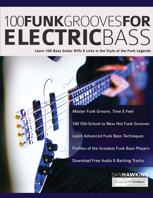 Front cover_100 Funk Grooves for Electric Bass
