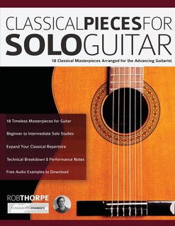 Front cover_Classical Pieces for Solo Guitar