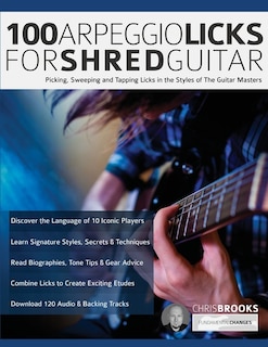 Couverture_100 Arpeggio Licks for Shred Guitar