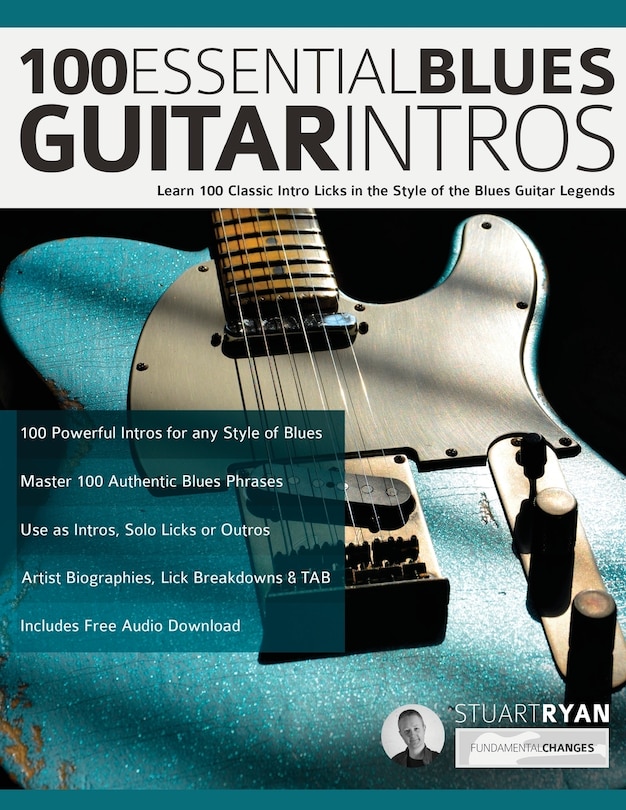 Front cover_100 Essential Blues Guitar Intros