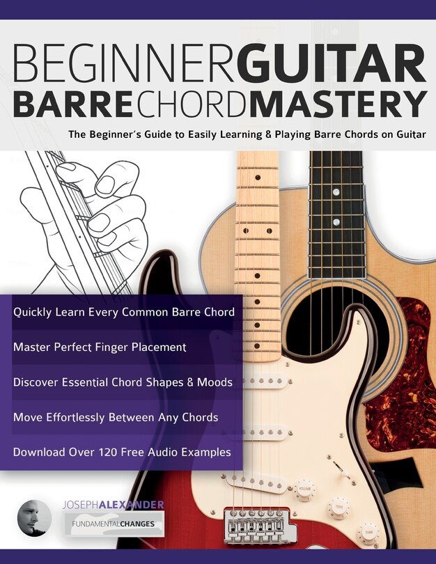 Front cover_Beginner Guitar Barre Chord Mastery