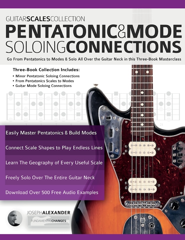 Front cover_Guitar Scales Collection - Pentatonic & Guitar Mode Soloing Connections