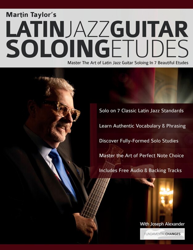 Couverture_Martin Taylor's Latin Jazz Guitar Soloing Etudes