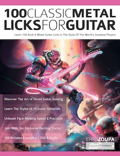 Front cover_100 Classic Metal Licks For Guitar