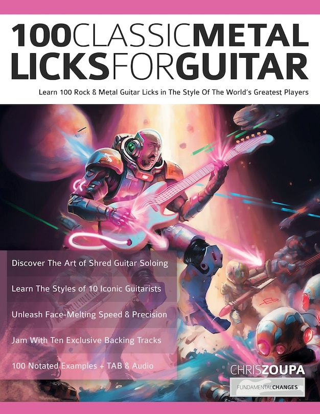 Front cover_100 Classic Metal Licks For Guitar