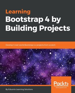 Couverture_Learning Bootstrap 4 by Building Projects