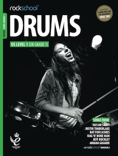 Rockschool Drums Grade 1 2018+ Book/online Audio: Book/online Audio