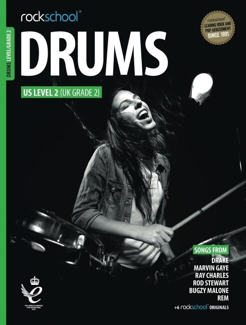 Couverture_Rockschool Drums Grade 2 Book/online Audio