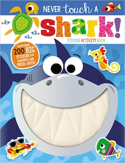 Front cover_NEVER TOUCH A SHARK ACTIVITY BK