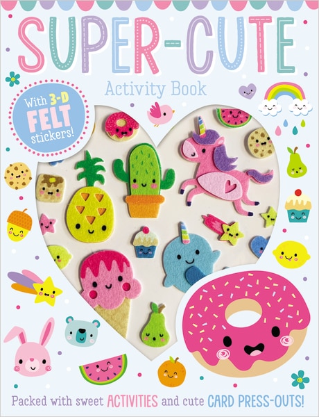SUPER CUTE STICKER ACTIVITY BK