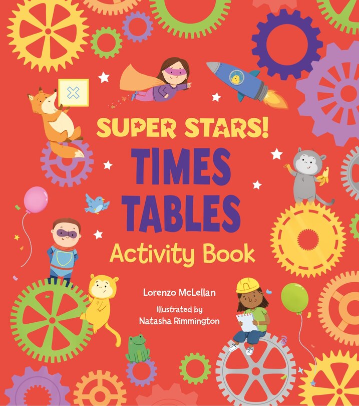 Front cover_Super Stars! Times Tables Activity Book