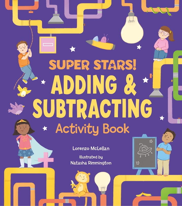 Couverture_Super Stars! Adding and Subtracting Activity Book