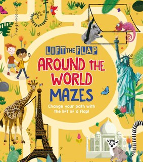 Couverture_Lift-the-flap: Around The World Mazes