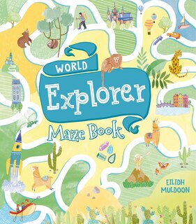Front cover_World Explorer Maze Book