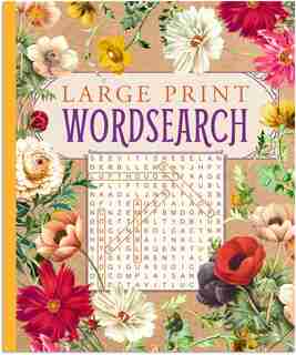 Large Print Wordsearch by eric Saunders
