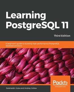 Front cover_Learning PostgreSQL 11 - Third Edition