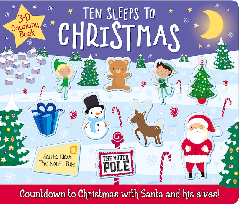 TEN SLEEPS TO XMAS Indigo