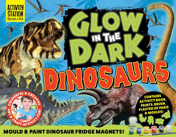 GLOW IN THE DARK DINO ACTIVITY STATION by Na