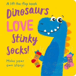 Couverture_DINOSAURS LOVE STINKY SOCKS