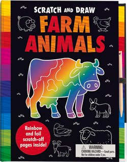 Front cover_SCRATCH & DRAW FARM ANIMALS