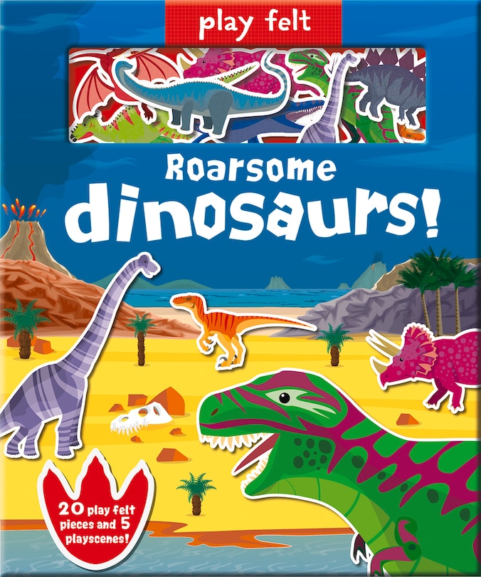 Front cover_PLAY FELT ROARSOME DINOSAURS