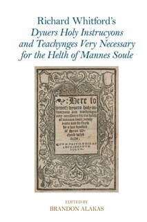 Front cover_Richard Whitford's Dyuers Holy Instrucyons and Teachynges Very Necessary for the Helth of Mannes Soule