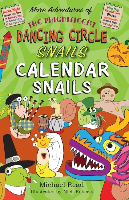 Front cover_The Magnificent Dancing Circle Snails. Calendar Snails!