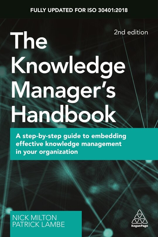 Front cover_The Knowledge Manager's Handbook