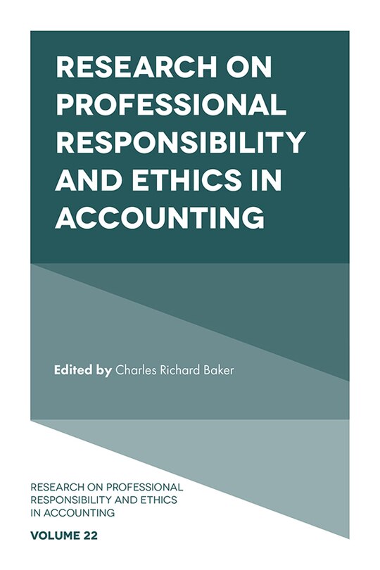 Front cover_Research on Professional Responsibility and Ethics in Accounting