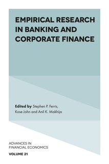 Front cover_Empirical Research in Banking and Corporate Finance